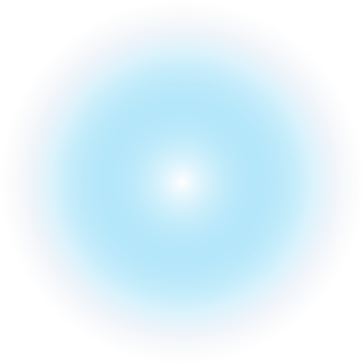 Blue lens flare